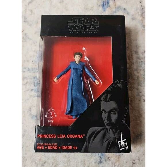 Star Wars Black Series Princess Leia Organa Action Figure The Force Awakens 3.75 - Picture 1 of 4